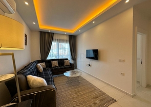 1+1 apartment with mountain view in a modern complex