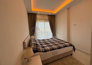 1+1 apartment with mountain view in a modern complex