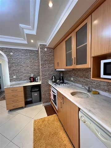 2+1 apartment in a residential complex in Konakli district