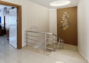 Spacious 4+1 penthouse in a popular residential complex in the Cikcilli area