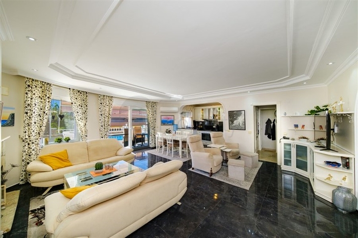 2+1 private villa in Mahmutlar area just 900m from the Mediterranean Sea