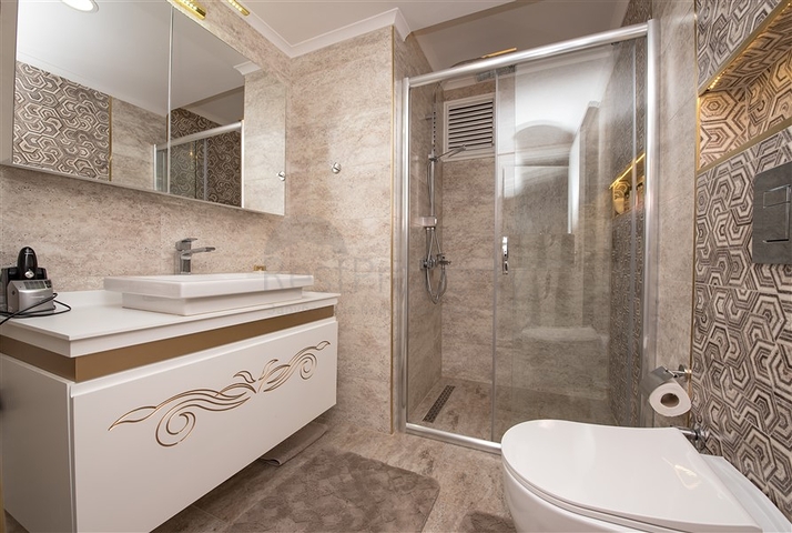 Furnished 1+1 apartment in the heart of Alanya