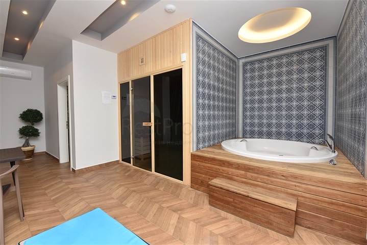 Furnished 1+1 apartment in the heart of Alanya