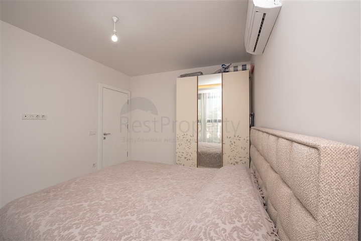 Furnished 1+1 apartment in the heart of Alanya