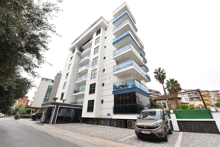 Furnished 1+1 apartment in the heart of Alanya