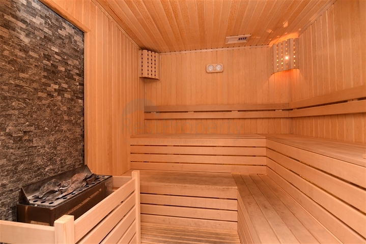 Furnished 1+1 apartment in the heart of Alanya