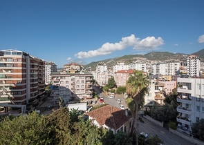 Furnished 1+1 apartment in the heart of Alanya
