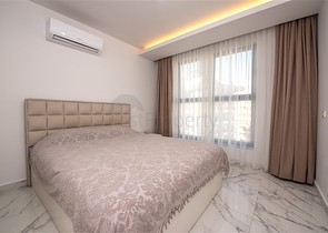 Furnished 1+1 apartment in the heart of Alanya
