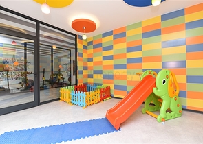 Furnished 1+1 apartment in the heart of Alanya