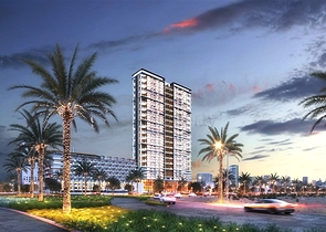 Apartments with Swimming Pools on Balconies in Jumeirah Village Circle