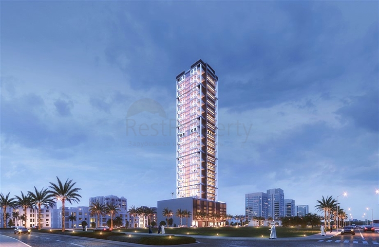 Apartments with Pools and Park Views in Jumeirah Village Circle