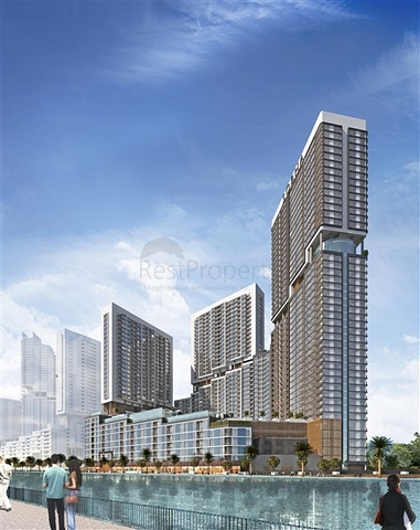 Luxury apartments in a megaproject in Dubai