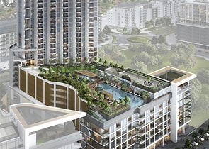 Luxury apartments near the city center in Dubai