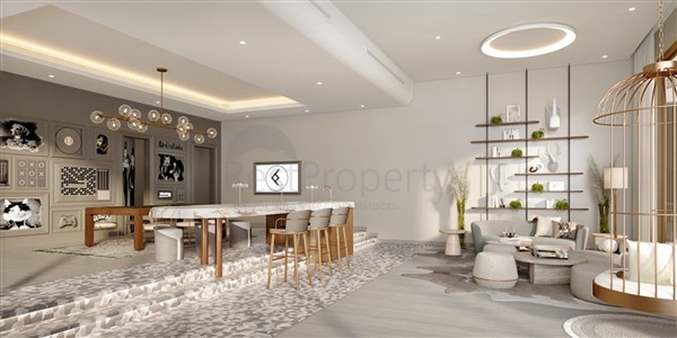 Apartments in a new project in a quiet area with modern urban life in Dubai