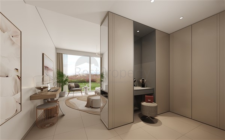 Apartments in a new project in a quiet area with modern urban life in Dubai