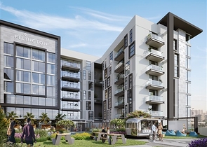 Apartments in a new project in a quiet area with modern urban life in Dubai