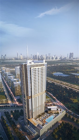 Apartments in a project with rich infrastructure in a developing area of Dubai