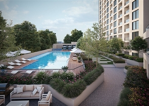 Apartments in a project with rich infrastructure in a developing area of Dubai