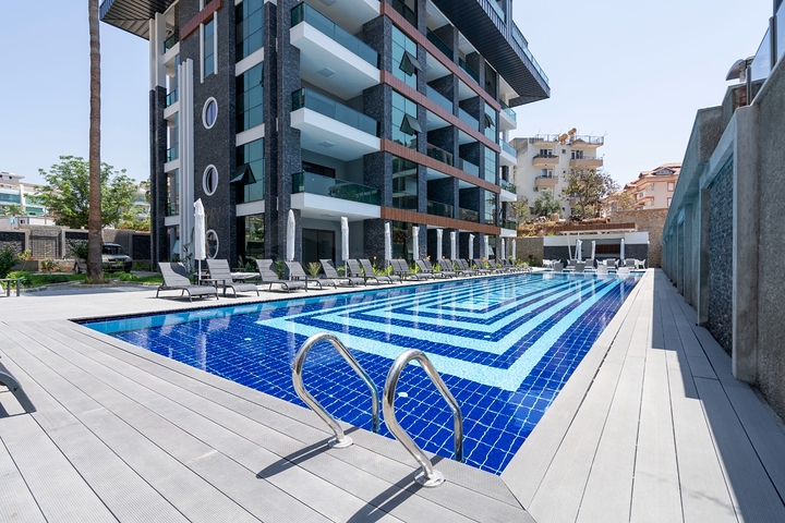 1+1 apartment in an elite residential complex in Oba district