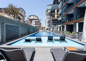 1+1 apartment in an elite residential complex in Oba district