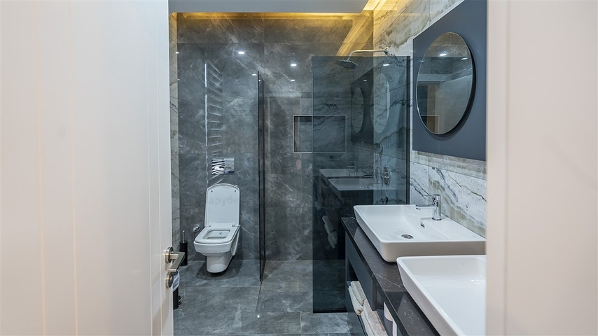 Furnished 4+1 apartment in Oba