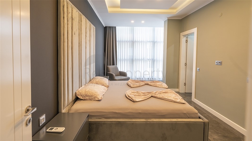 Furnished 4+1 apartment in Oba