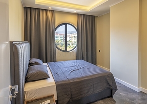 Furnished 4+1 apartment in Oba