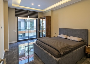 Furnished 4+1 apartment in Oba