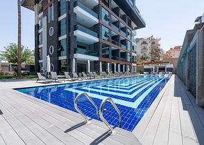 Furnished 4+1 apartment in Oba