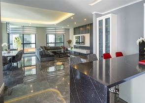 Furnished 4+1 apartment in Oba