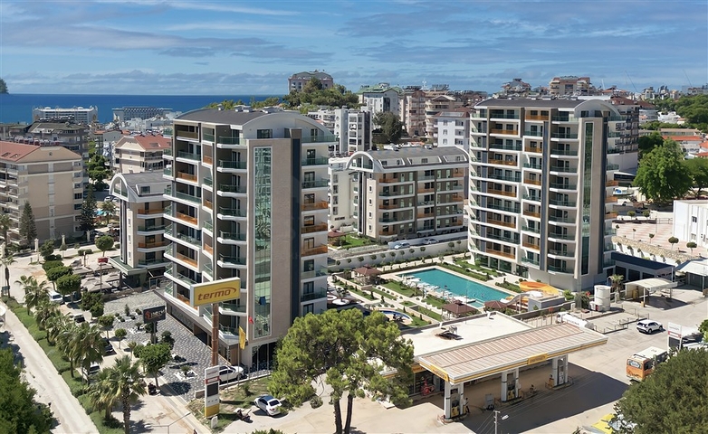 Apartments in the new modern Avsallar complex.  