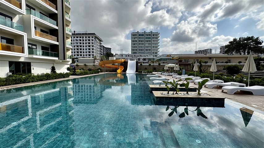 Apartments in the new modern Avsallar complex.  