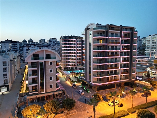 Apartments in the new modern Avsallar complex.  