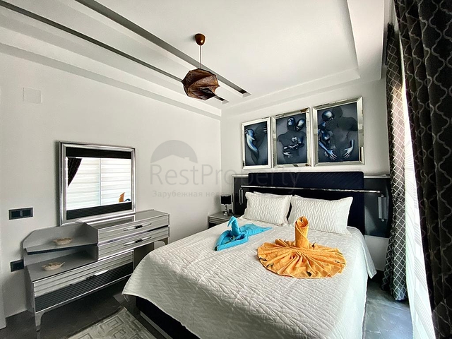 Apartments in the new modern Avsallar complex.  