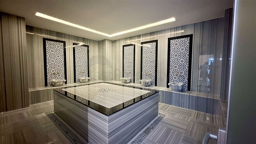 Apartments in the new modern Avsallar complex.  