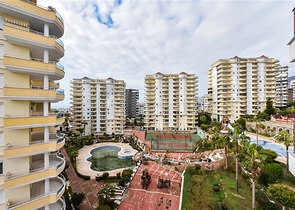 1+1 apartment for rent in Mahmutlar