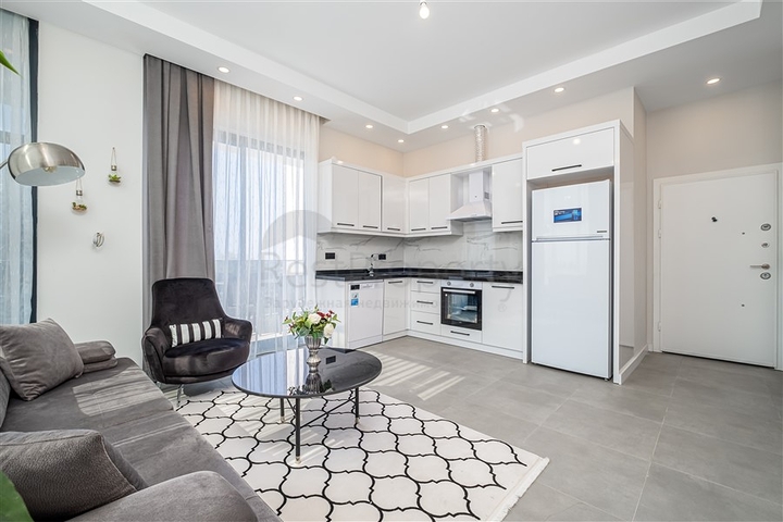 Furnished two-bedroom apartment in Kargicak district