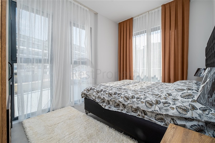 Furnished two-bedroom apartment in Kargicak district