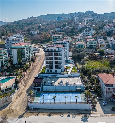 Furnished two-bedroom apartment in Kargicak district