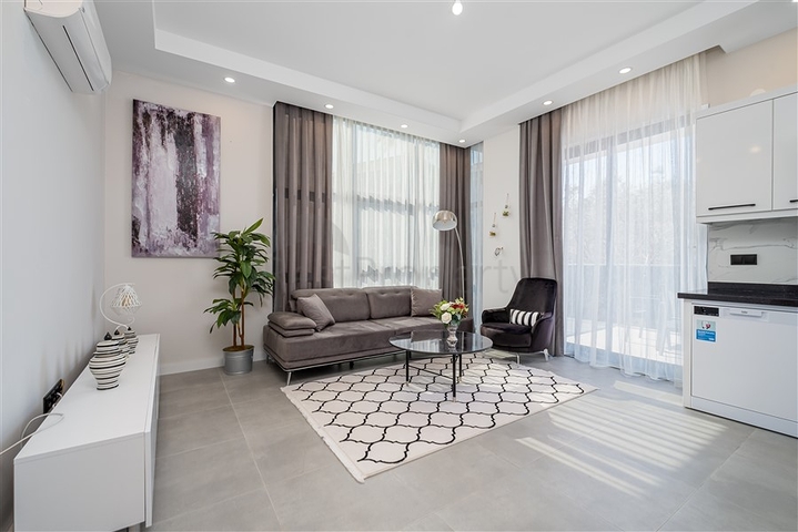 Furnished two-bedroom apartment in Kargicak district