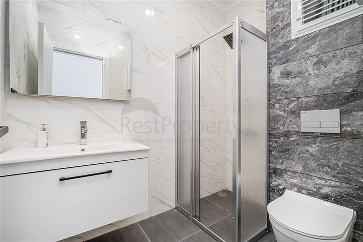 Furnished two-bedroom apartment in Kargicak district