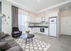 Furnished two-bedroom apartment in Kargicak district