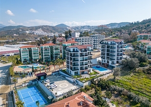 Furnished two-bedroom apartment in Kargicak district