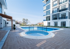 Furnished two-bedroom apartment in Kargicak district