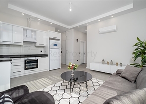 Furnished two-bedroom apartment in Kargicak district