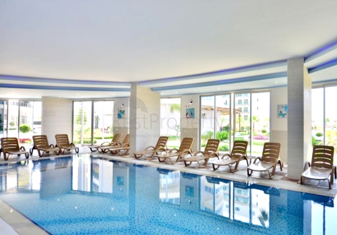 1+1 apartments with panoramic views of the Alanya Fortress