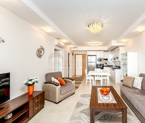 1+1 apartments with panoramic views of the Alanya Fortress