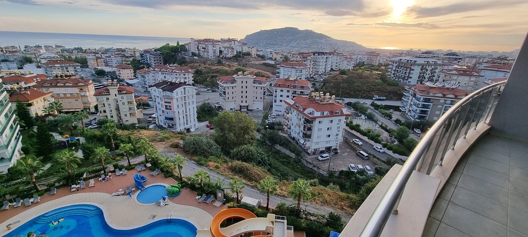 1+1 apartments with panoramic views of the Alanya Fortress