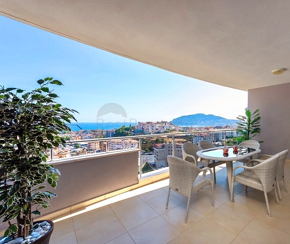 1+1 apartments with panoramic views of the Alanya Fortress