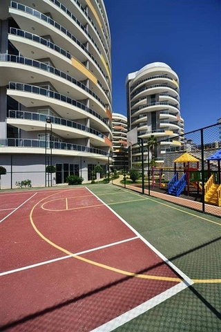 1+1 apartments with panoramic views of the Alanya Fortress